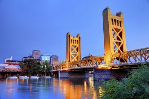 Sacramento California Bridge