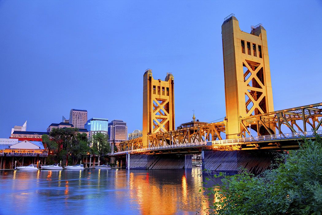 Sacramento California Bridge